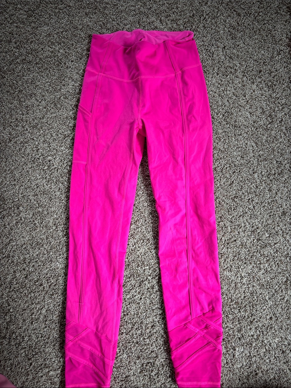Lilly Pulitzer Hot Pink Girls' Performance Leggings